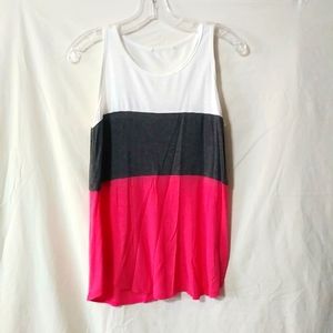 Color block tank